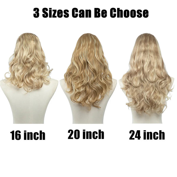 Trendy Clip-on Hair Extensions Long And Curly