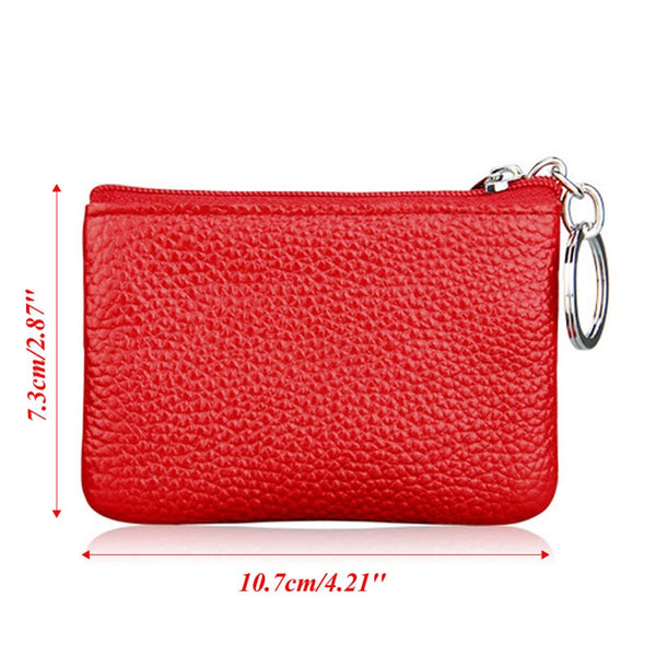 Trendy Leather Clutch Coin Wallet