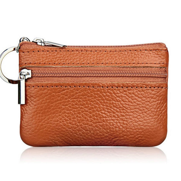 Trendy Leather Clutch Coin Wallet