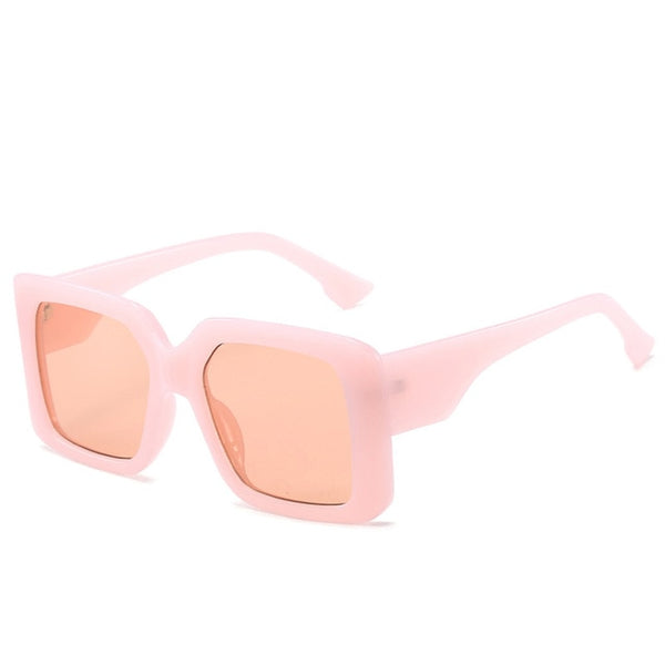 Trendy Big Frame Retro Square Sunglasses