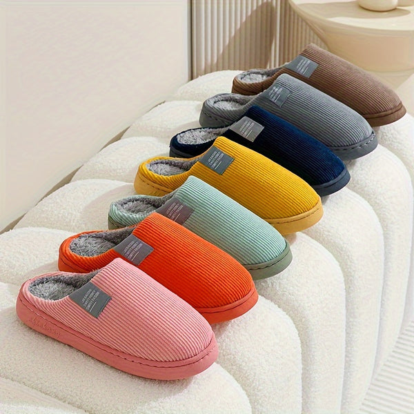 Trendy Cozy Plush Non Slip Slippers