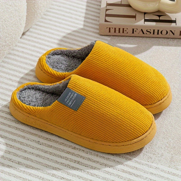Trendy Cozy Plush Non Slip Slippers