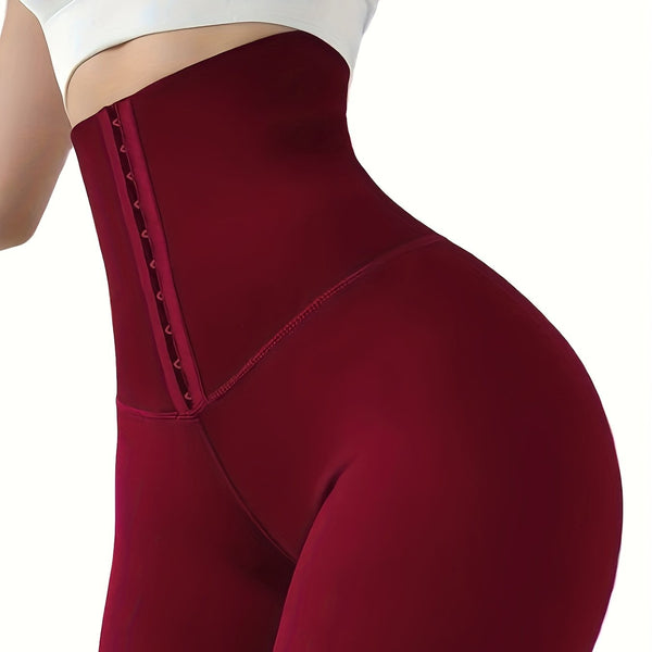Trendy High Waist Double Protection Shapewear Pants