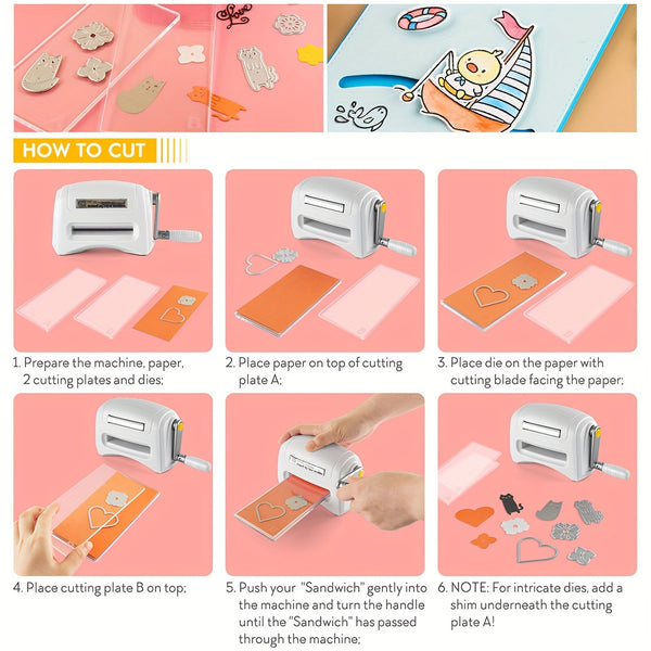 Trendy Portable Die Cutting Scrapbooking Machine