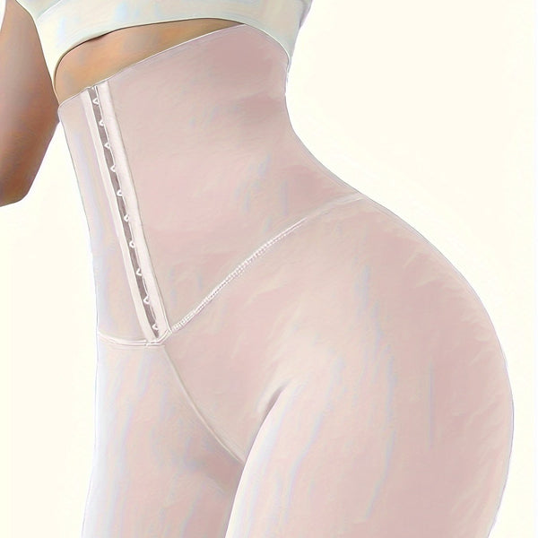 Trendy High Waist Double Protection Shapewear Pants