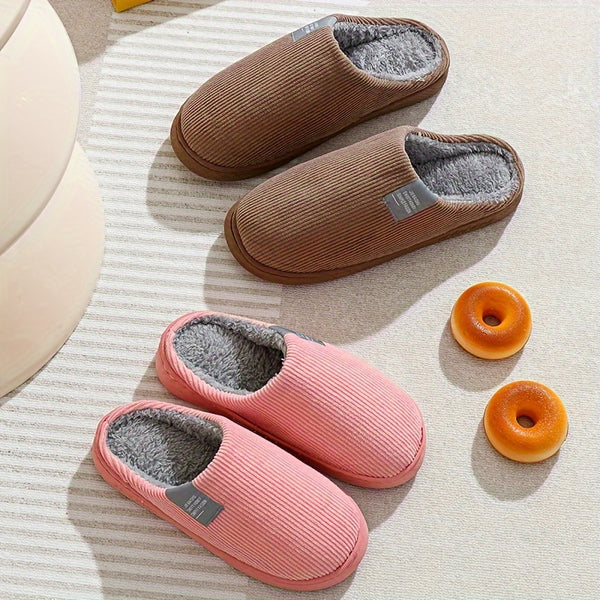 Trendy Cozy Plush Non Slip Slippers