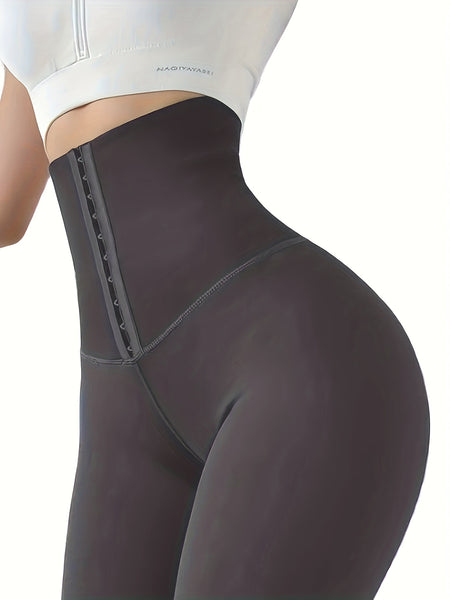 Trendy High Waist Double Protection Shapewear Pants