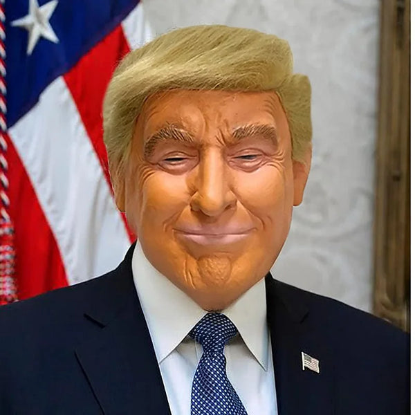 Trendy President Donald Trump Face Human Halloween Mask