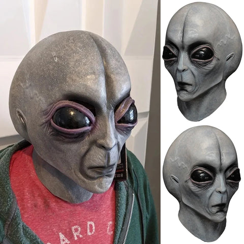 Trendy UFO Alien Skull Halloween Mask