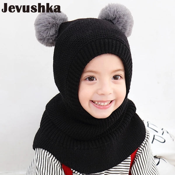 Trendy Beanie Pom Pom Hat And Scarf