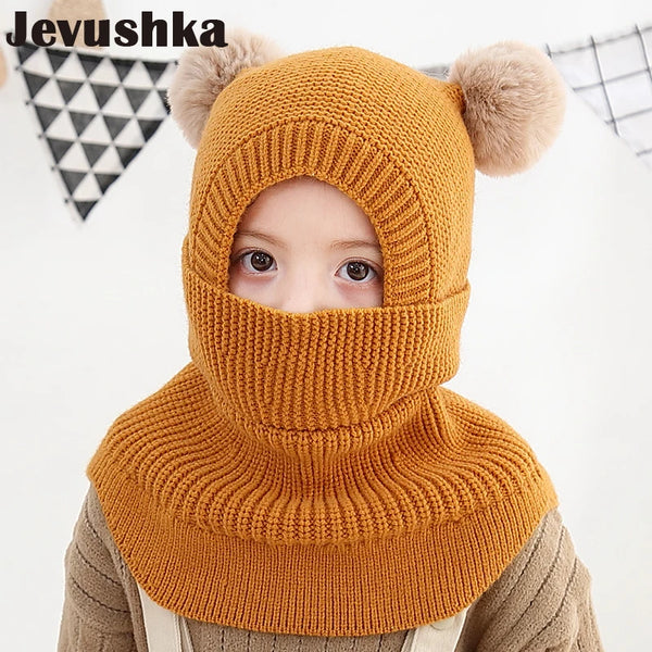 Trendy Beanie Pom Pom Hat And Scarf