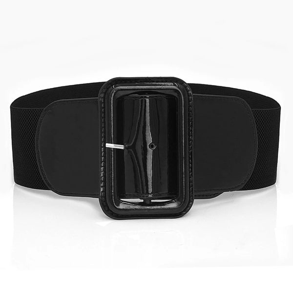 Trendy Liquid Leather Waistband Belts