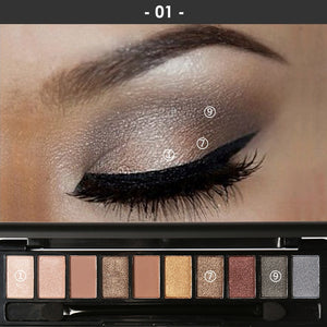 Trendy Matte Eyeshadow Waterproof Palette