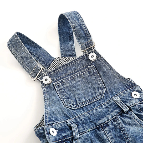 Trendy 1- 8T Toddler Denim Romper Overall Jumpsuit