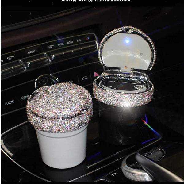 Trendy Stoner Crystal Rhinestones  Portable LED Light Astray