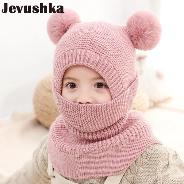 Trendy Beanie Pom Pom Hat And Scarf