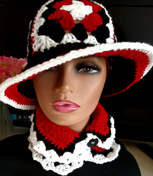 Trendy TooKute Crochet Hat Set