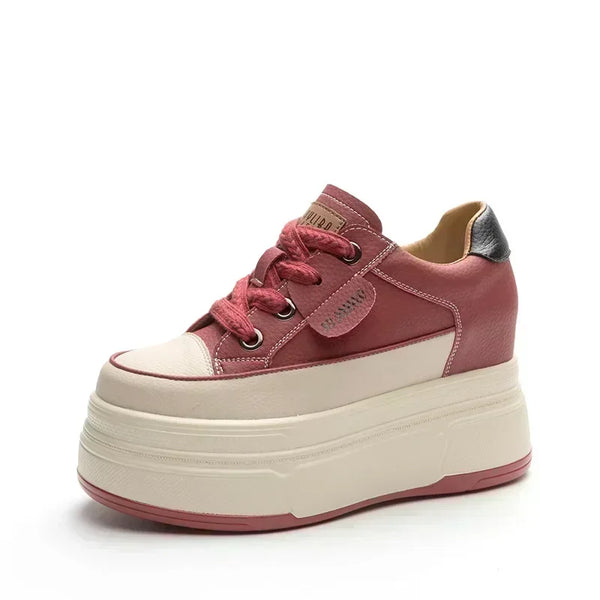Trendy High Heel Platform Sneaker Shoes