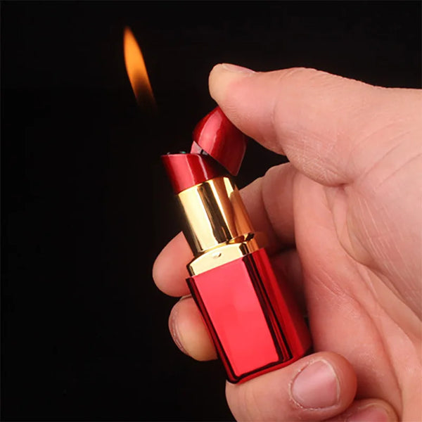 Trendy Stoner Mini Lipstick Butane Inflatable Lighter