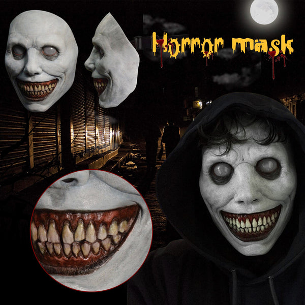 Trendy Horror Zombie Smiling Face Halloween Mask