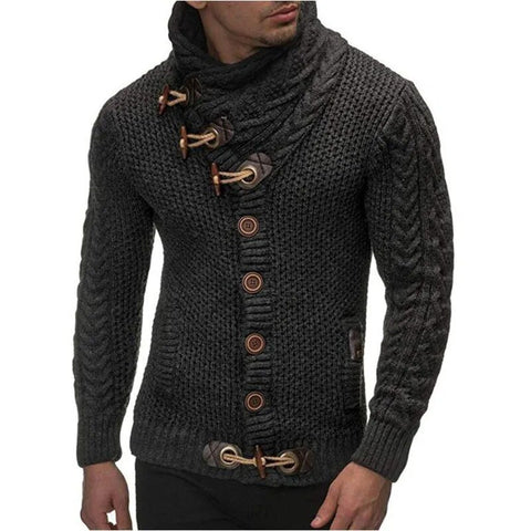 Trendy Mens Knitted Thick Wool Sweater