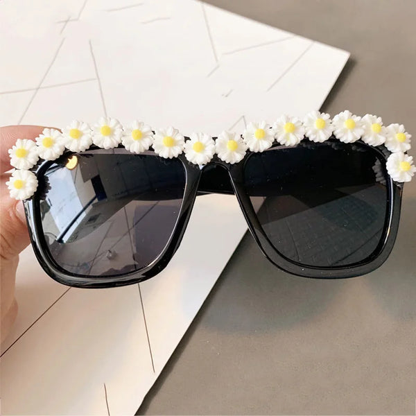 Charming Flower Fashion Cat Eye Sunglasses Women Oculos Vintage Cat Eyes Glasses Brand Designer Men Eyeglasses Shades UV400 O259