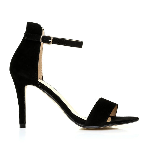 Trendy Open Toe Single Thin Heel Pumps
