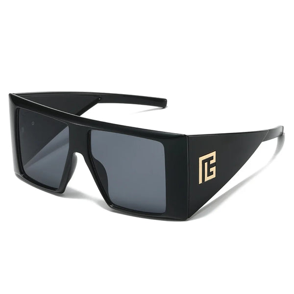 New Fashion Brand Y2K Square Sunglasses for Women Unique Oversized Design Hip Hop Men Sun Glasses Ladies Travel Eyewear Shades