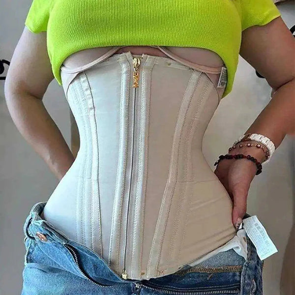 Trendy Waist Trainer Corset With Zipper