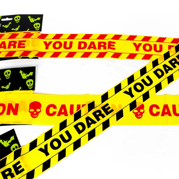 Trendy 6Mx7.5CM Halloween Warning Tape Signs