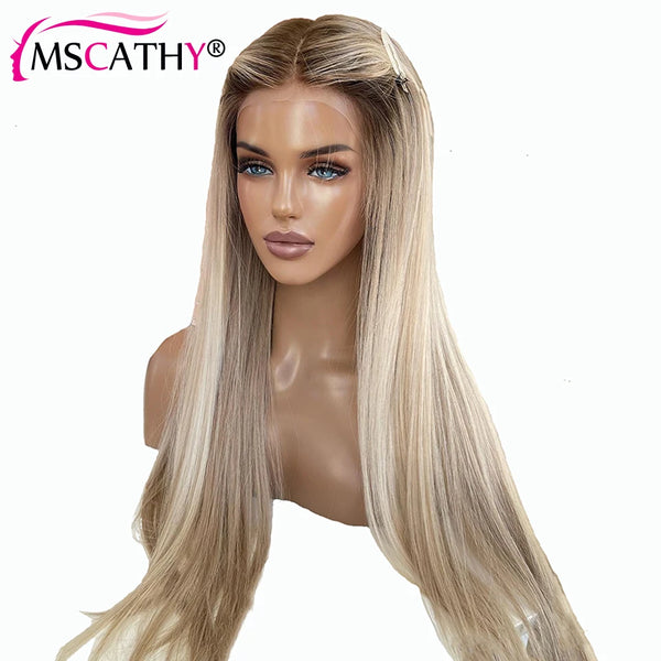 Trendy Glueless Pre Plucked Lace Frontal Wig