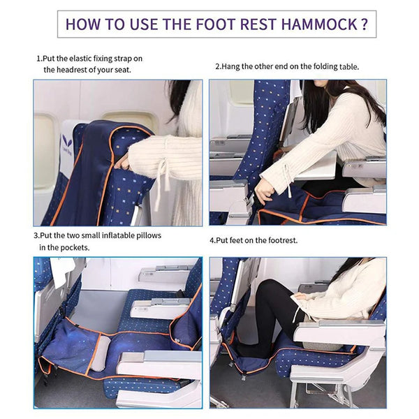 Trendy Airplane Portable Baby Seat Extender Hammock