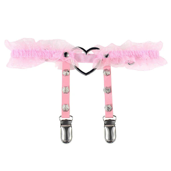 Trendy Leather Thigh Garters Harness Leg Strap