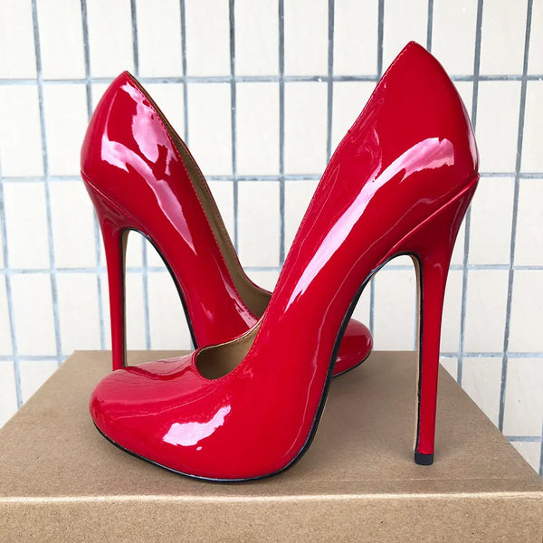 Trendy Stilettoes Round Toe High Heel Shoes