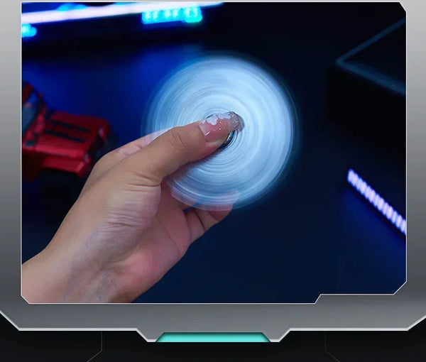 Metal Folding Gun Style Inflatable Lighter Windproof Butane Gas Jet Red Flame Gyroscope Lighter with Laser for Men's Small Tool