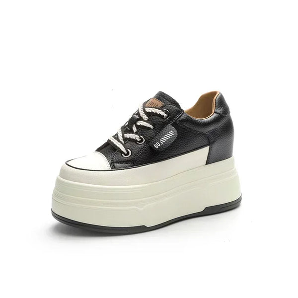 Trendy High Heel Platform Sneaker Shoes