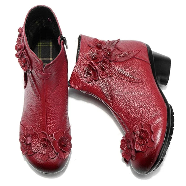 Trendy Genuine Leather Non Slip Mary Jane Inspired Shoes