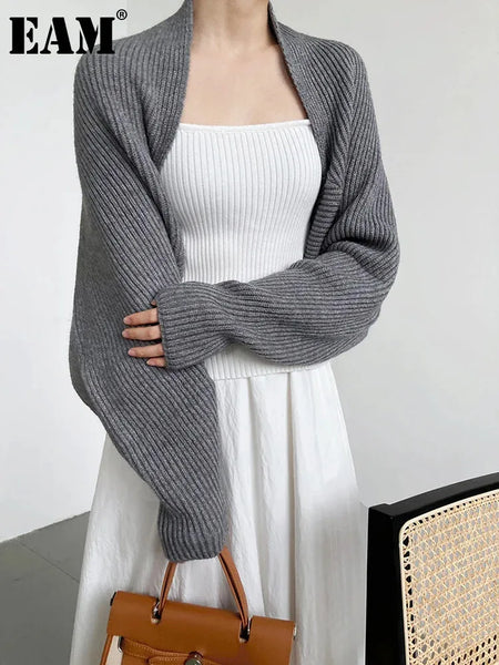 Trendy Knitted Cardigan Loose Sweater Jacket