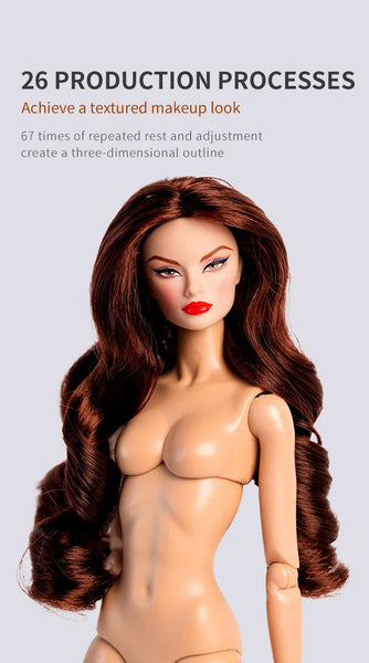Xianxian 32cm Supermodel Doll Cute Trendy Figure DIY Toy Gold Edition Original Popular European American Style Fashion Collector