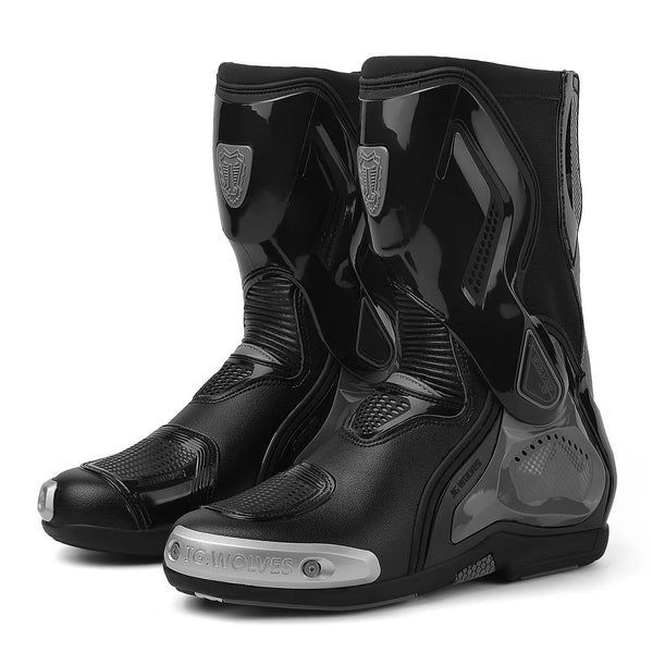 Motorcycle Cross-country Professional Racing Boots Motorbikes Platform Boots  Breathable Wear Safety To Protect Motorcyclist