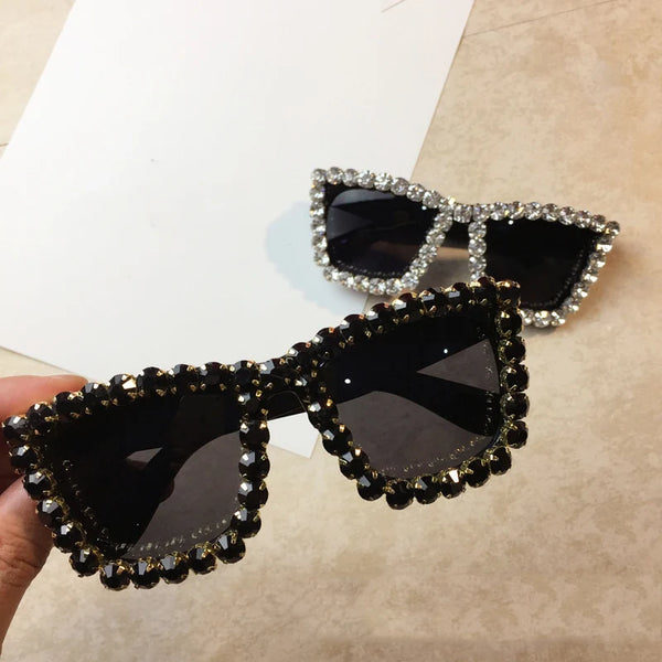 Charming Flower Fashion Cat Eye Sunglasses Women Oculos Vintage Cat Eyes Glasses Brand Designer Men Eyeglasses Shades UV400 O259