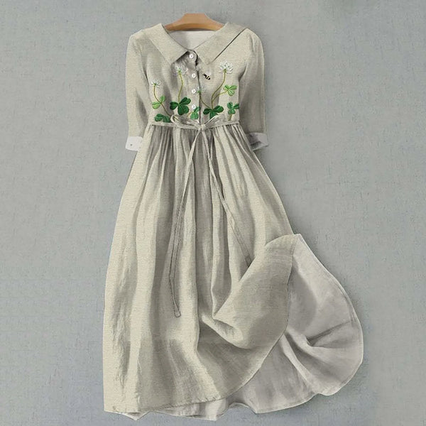 Women Korean Style Dresses Lace Up High Waist Shirt Midi Dress Summer Half Sleeve Trendy A Line Dress Streetwear Y2k Clothing