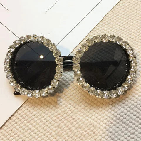 Charming Flower Fashion Cat Eye Sunglasses Women Oculos Vintage Cat Eyes Glasses Brand Designer Men Eyeglasses Shades UV400 O259