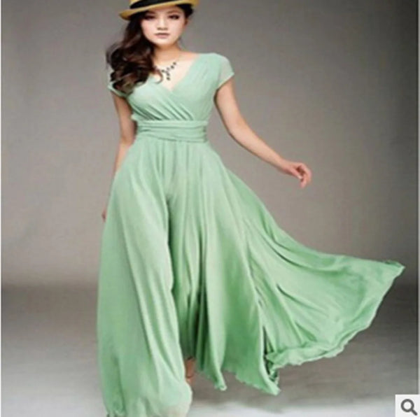 Trendy Chiffon Formal Maxi Dress