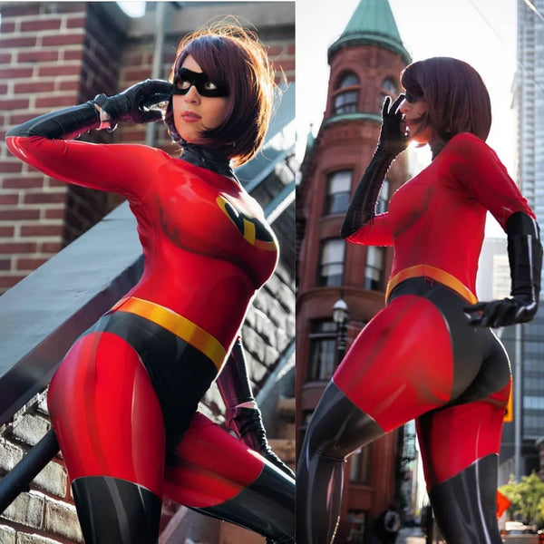 Trendy Elastigirl Superhero Halloween Costume