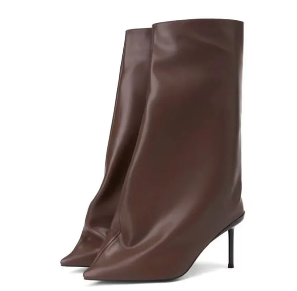 Trendy Runway Slender High Heel Boots