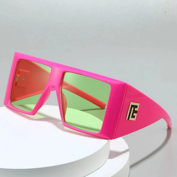 New Fashion Brand Y2K Square Sunglasses for Women Unique Oversized Design Hip Hop Men Sun Glasses Ladies Travel Eyewear Shades