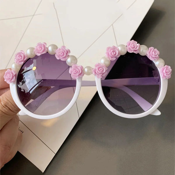 Charming Flower Fashion Cat Eye Sunglasses Women Oculos Vintage Cat Eyes Glasses Brand Designer Men Eyeglasses Shades UV400 O259