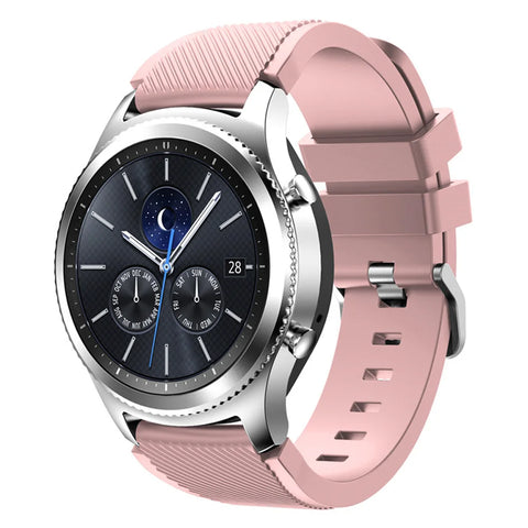 Trendy Silicone 22mm 20mm Strap For Samsung Galaxy Watch