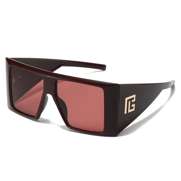 New Fashion Brand Y2K Square Sunglasses for Women Unique Oversized Design Hip Hop Men Sun Glasses Ladies Travel Eyewear Shades